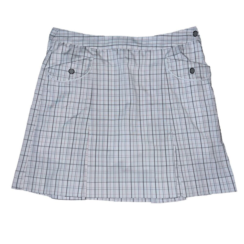 IZOD Skort Women Sz 4 Golfcore Tennis Pickelball Athleisure Performance‎ Plaid